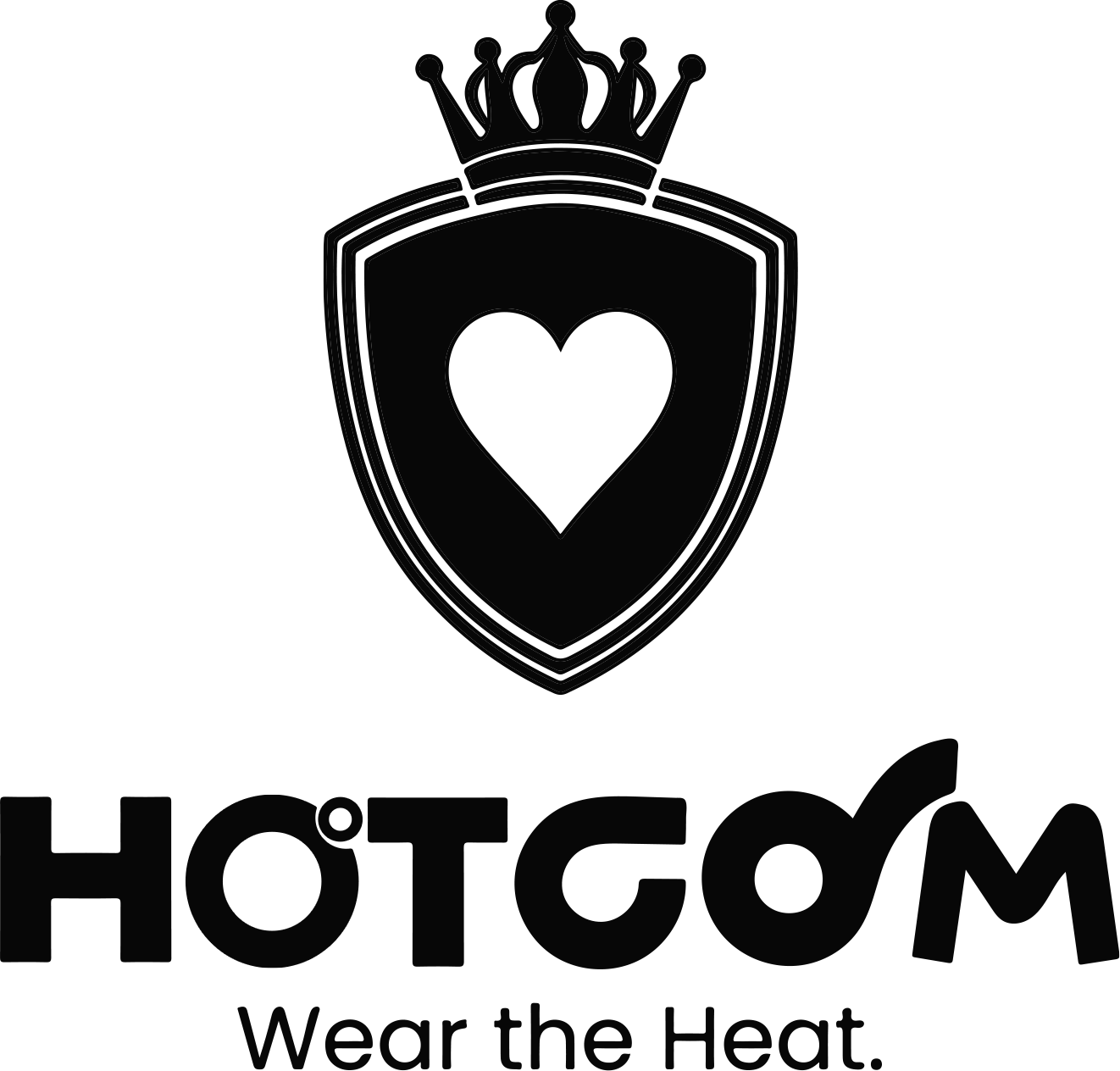 HOTCOM 竖版黑色单色主标