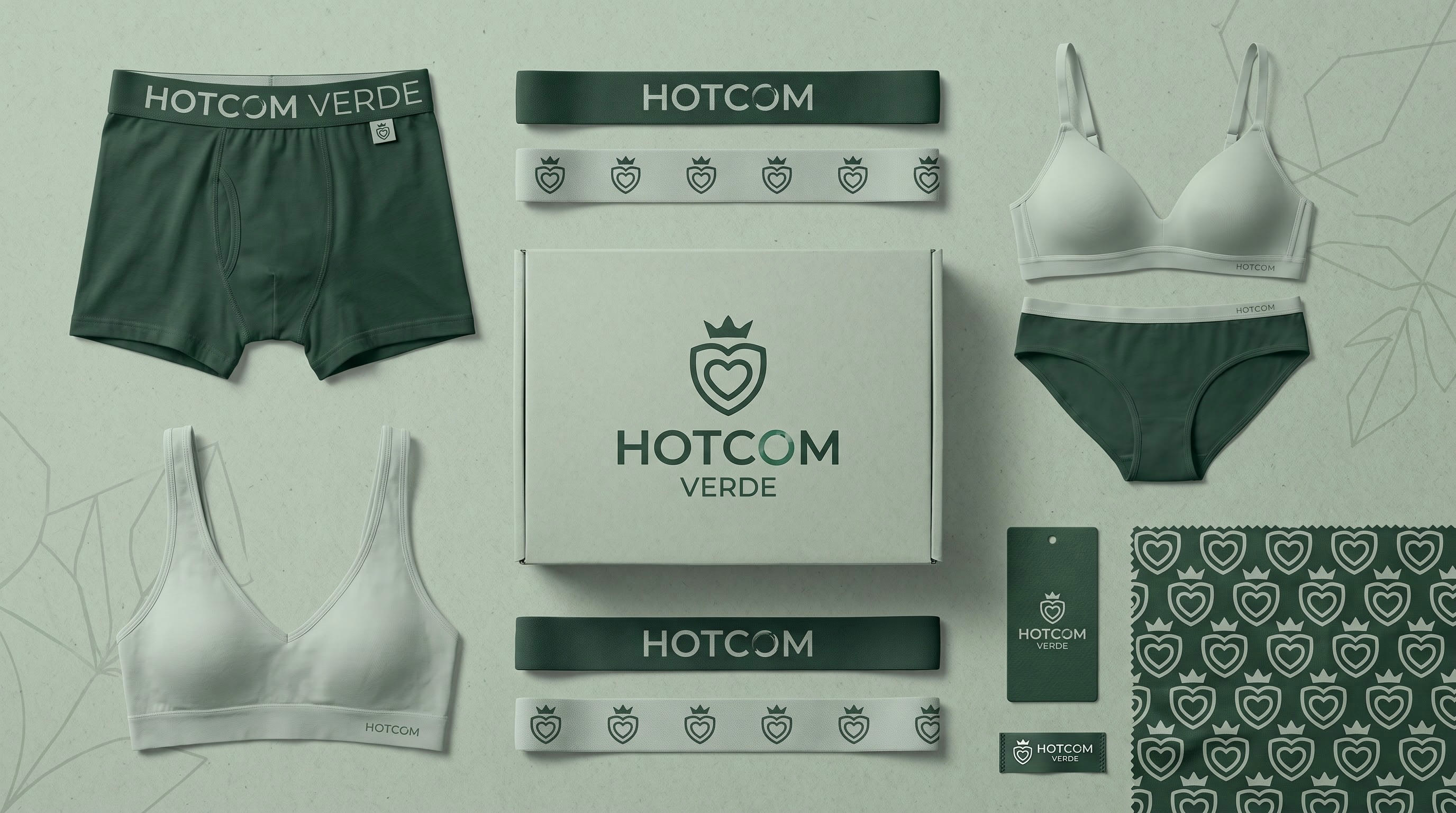 HOTCOM VERDE 分支命名视觉延展