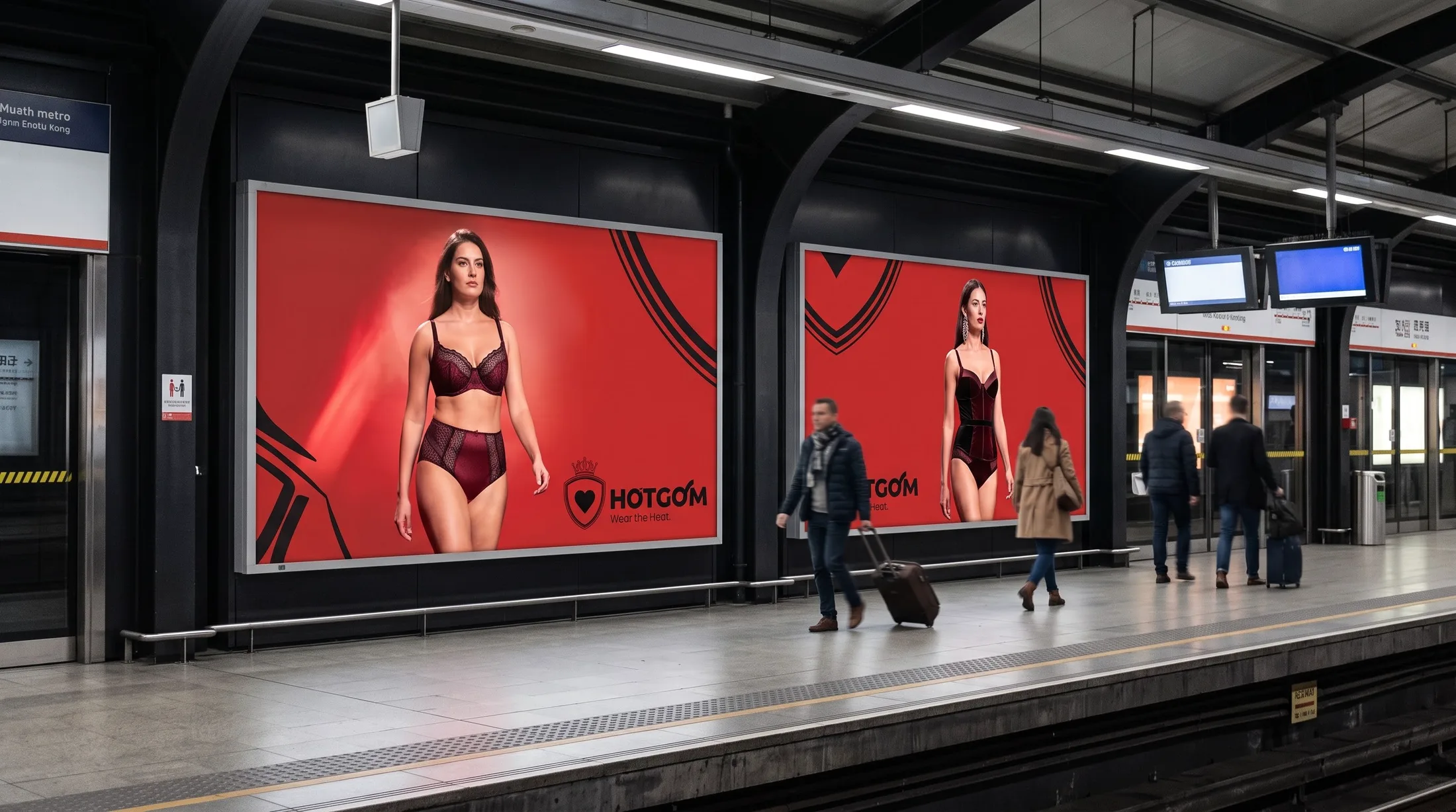 HOTCOM 地铁灯箱