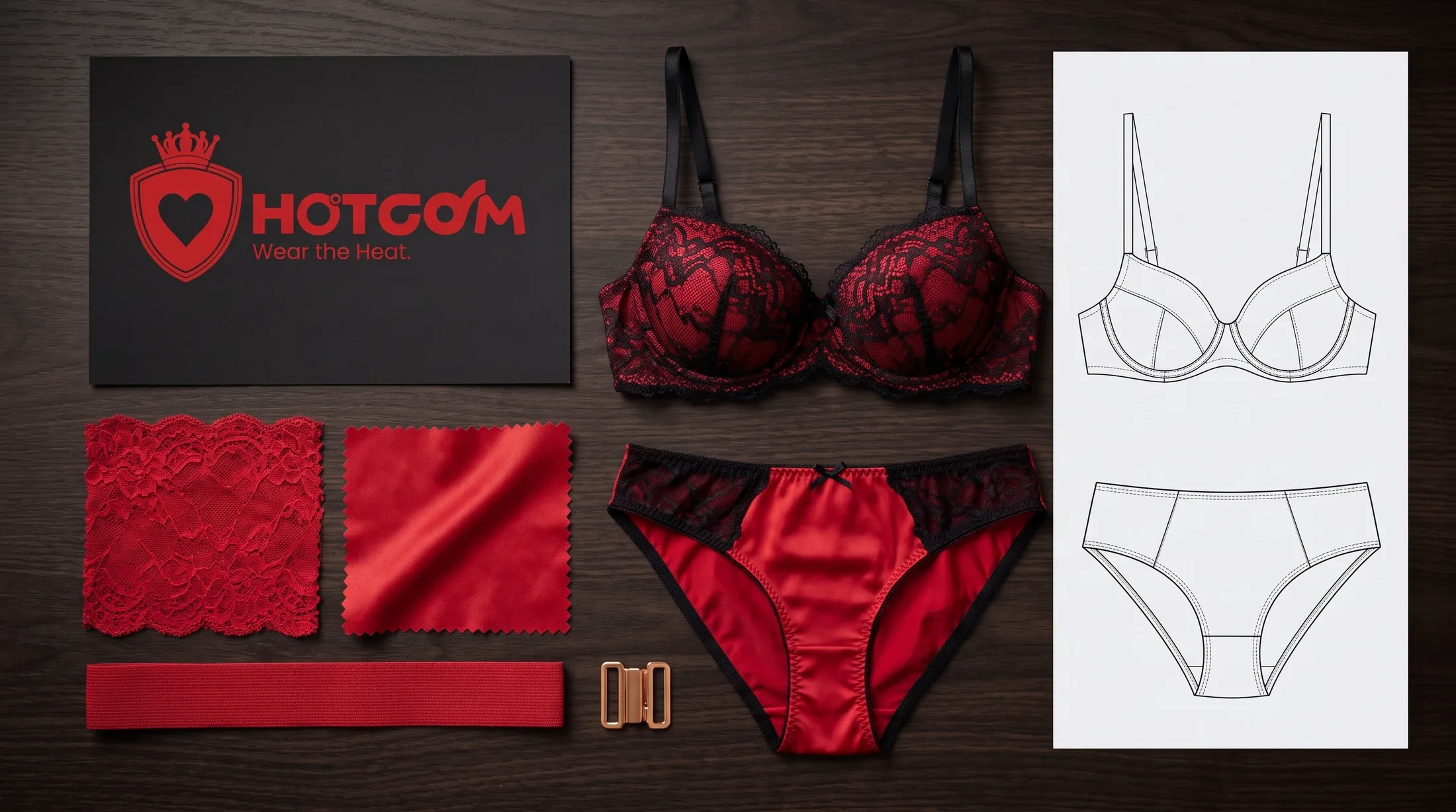 HOTCOM HEAT 红色产品开发设计