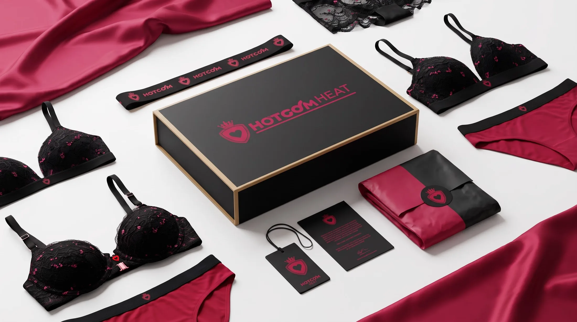 HOTCOM HEAT 玫红色综合物料系统