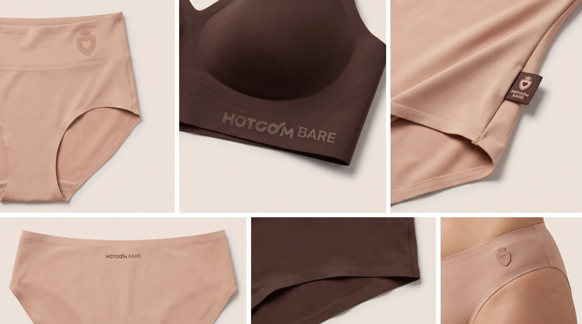 HOTCOM BARE Logo 点缀与工艺细节新增候选