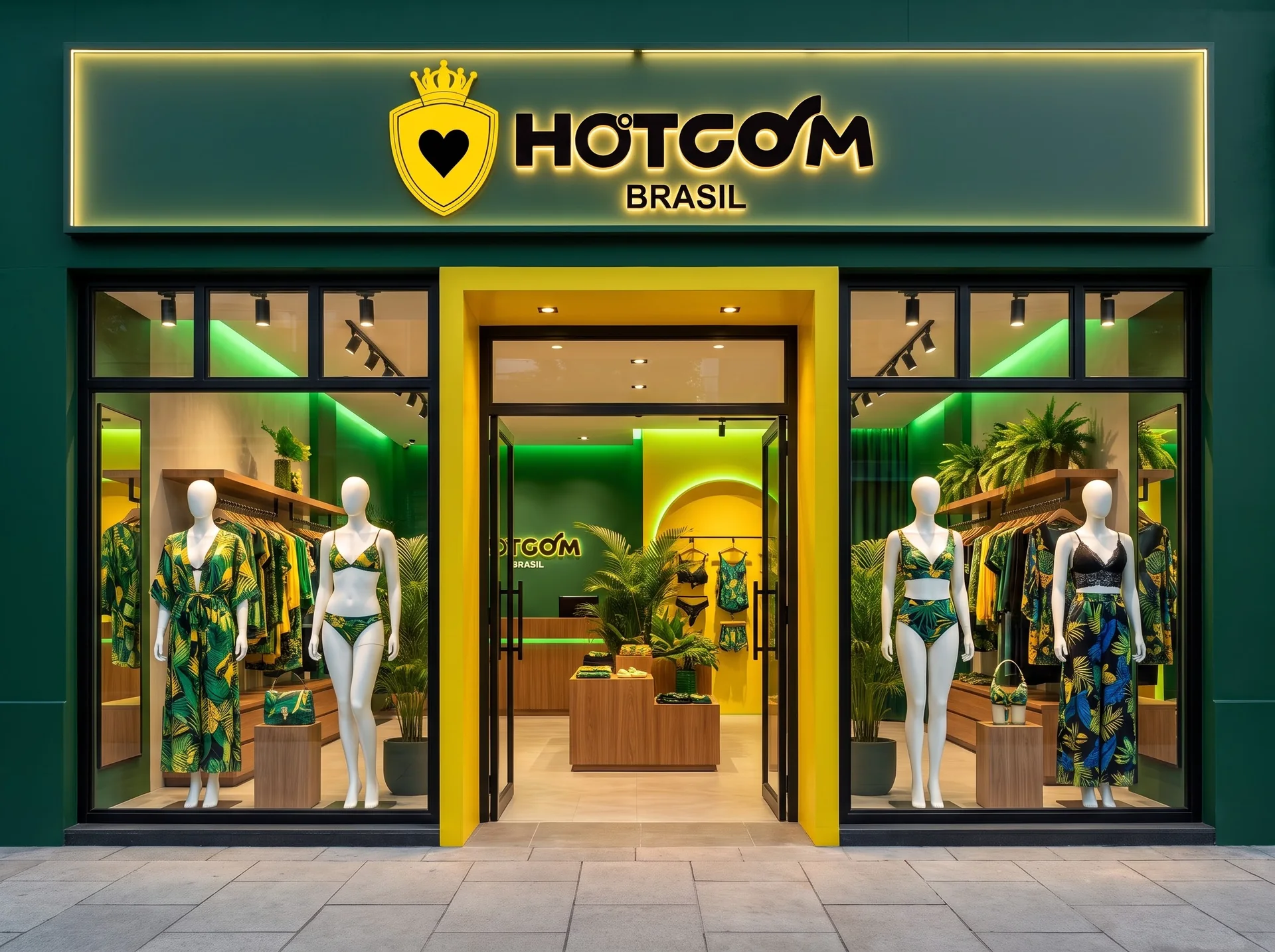 42 HOTCOM BRASIL 门头系统 · 方案 01