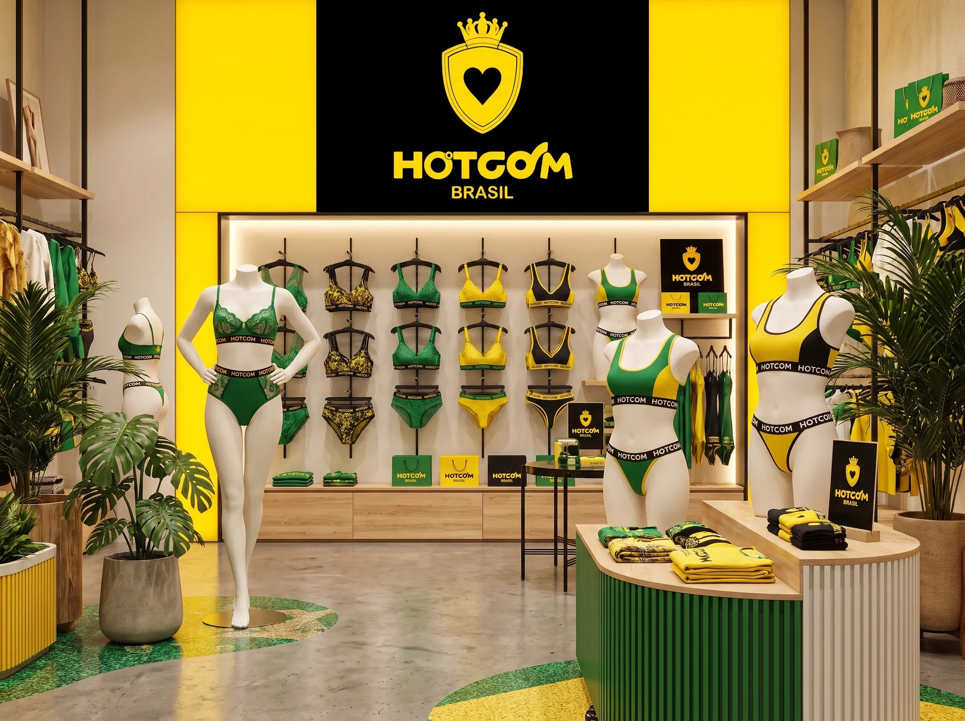 48 HOTCOM BRASIL 门店陈列 · 方案 01