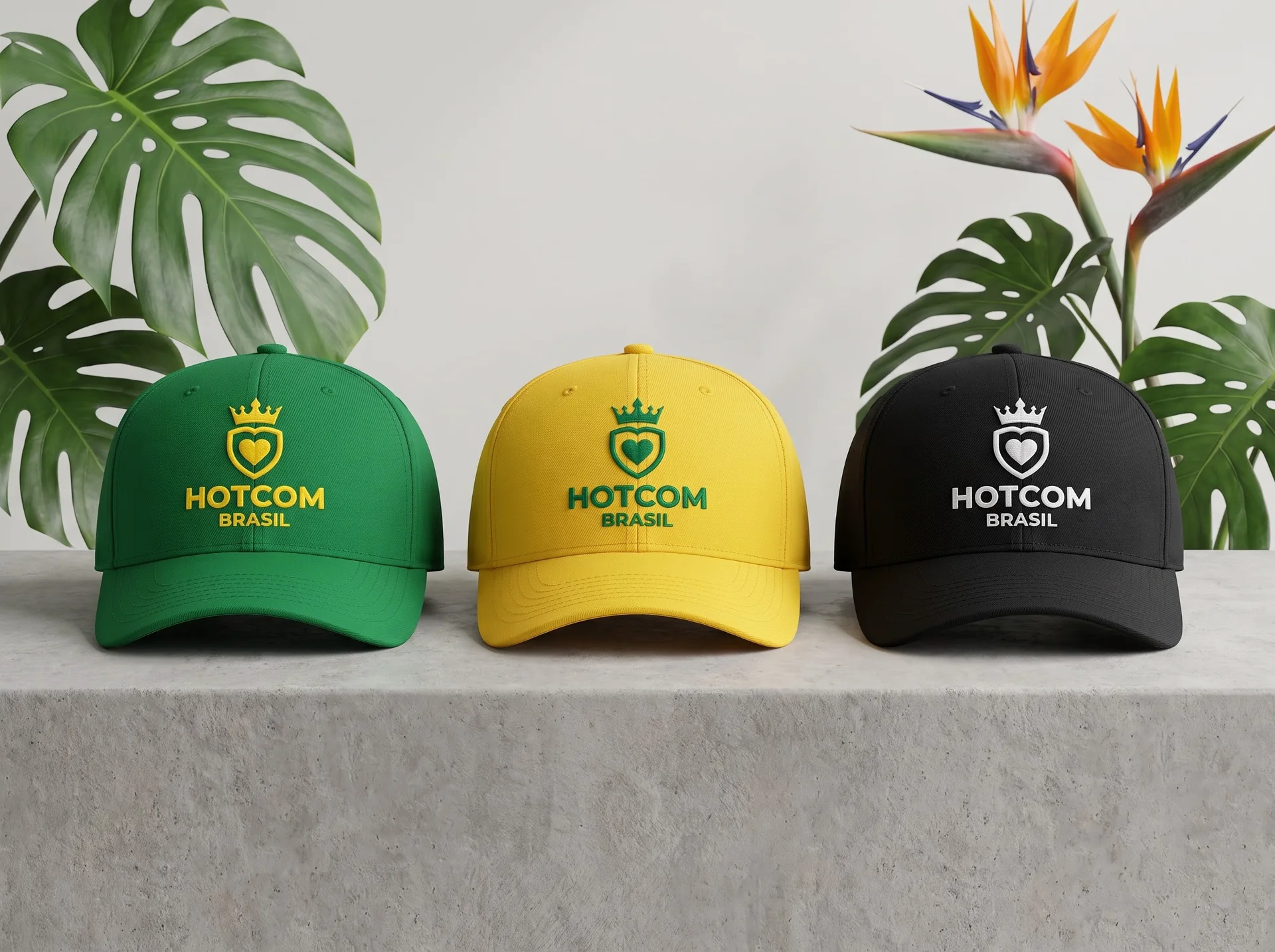 102 HOTCOM BRASIL 帽子系列 · 方案 01