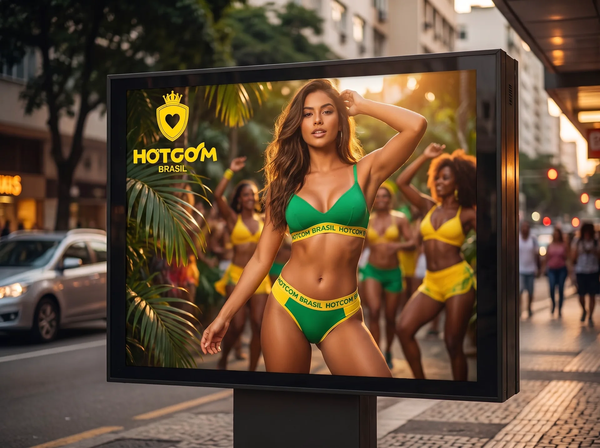132 HOTCOM BRASIL 户外海报 · 方案 01