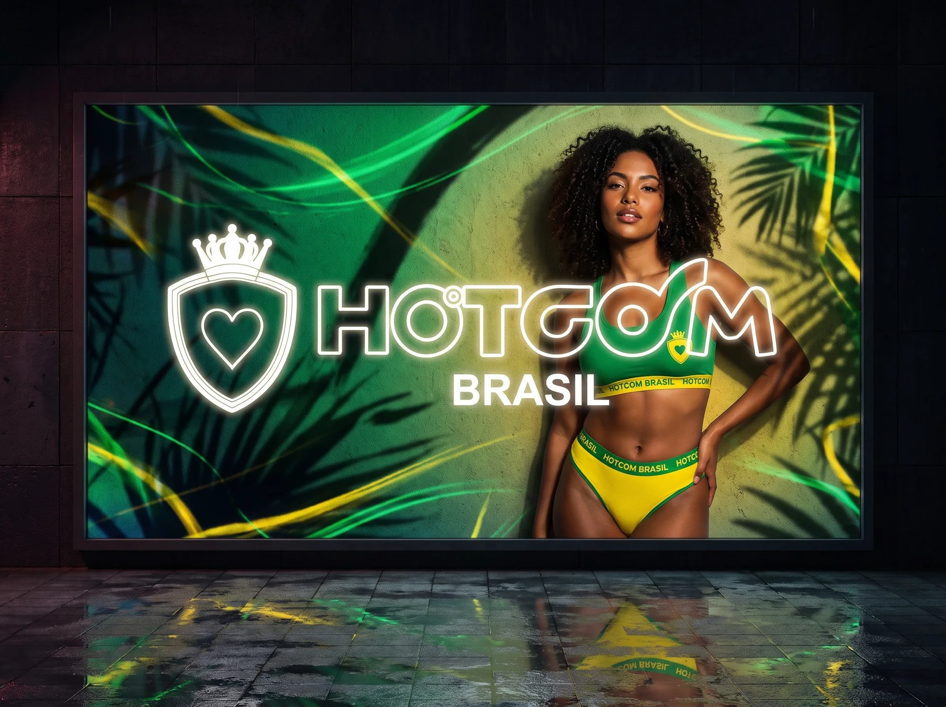 134 HOTCOM BRASIL 户外海报 · 方案 03